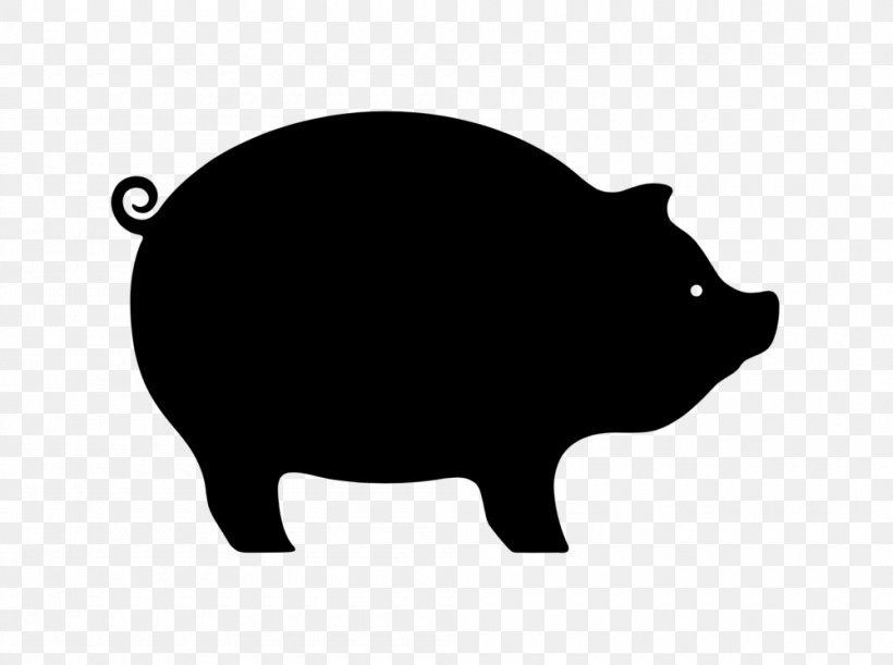Pig Clip Art, PNG, 1000x746px, Pig, Bank, Black, Black And White, Creative Market Download Free