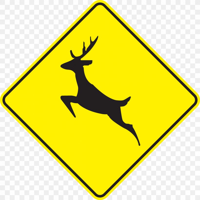 Traffic Sign Deer Road Symbol, PNG, 1200x1200px, Traffic Sign, Animal, Deer, Hunting, Information Download Free