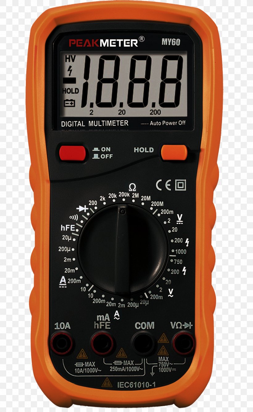 Digital Multimeter Ohmmeter Ammeter Capacitance Meter, PNG, 908x1479px, Multimeter, Ac Adapter, Ammeter, Capacitance, Capacitance Meter Download Free