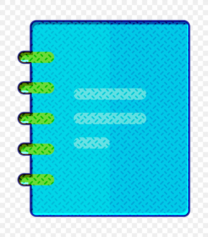 Notebook Icon Education Icon, PNG, 1090x1244px, Notebook Icon, Aqua, Education Icon, Rectangle, Turquoise Download Free