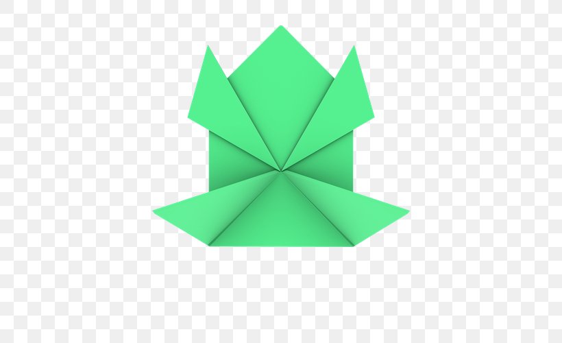Paper Origami Art Green, PNG, 500x500px, Paper, Art, Art Paper, Green, Origami Download Free