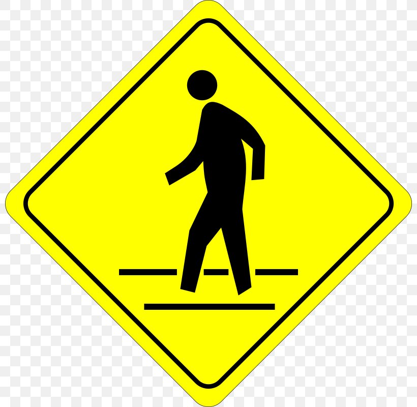 Traffic Sign Warning Sign Pedestrian Crossing Zebra Crossing Clip Art, PNG, 800x800px, Traffic Sign, Area, Child, Driving Test, Logo Download Free