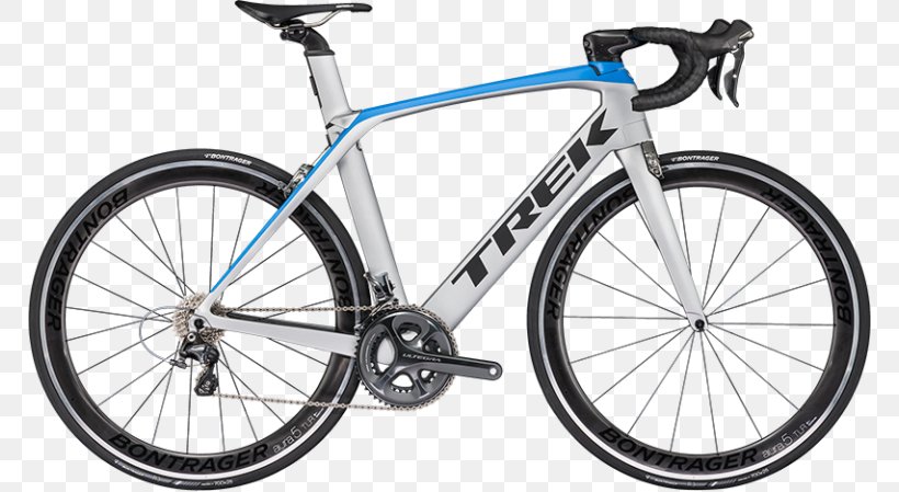 Trek Madone 9.0 (2018) Racing Bicycle Trek Bicycle Corporation Electronic Gear-shifting System, PNG, 768x449px, Trek Madone 90 2018, Aero Bike, Automotive Tire, Bicycle, Bicycle Accessory Download Free