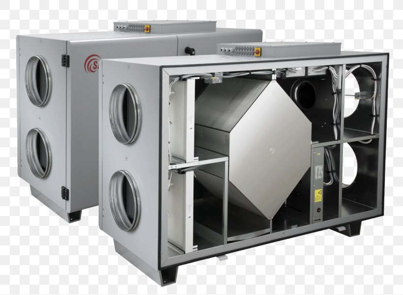 Recuperator Heat Recovery Ventilation Fan Heat Exchanger, PNG, 800x601px, Recuperator, Air, Air Conditioning, Air Handler, Central Heating Download Free