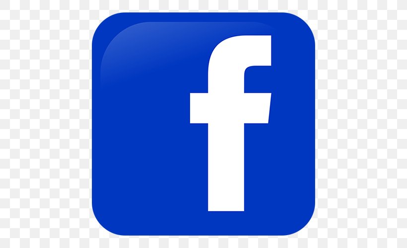 Facebook Logo Clip Art, PNG, 500x500px, Facebook, Area, Blue, Brand, Electric Blue Download Free