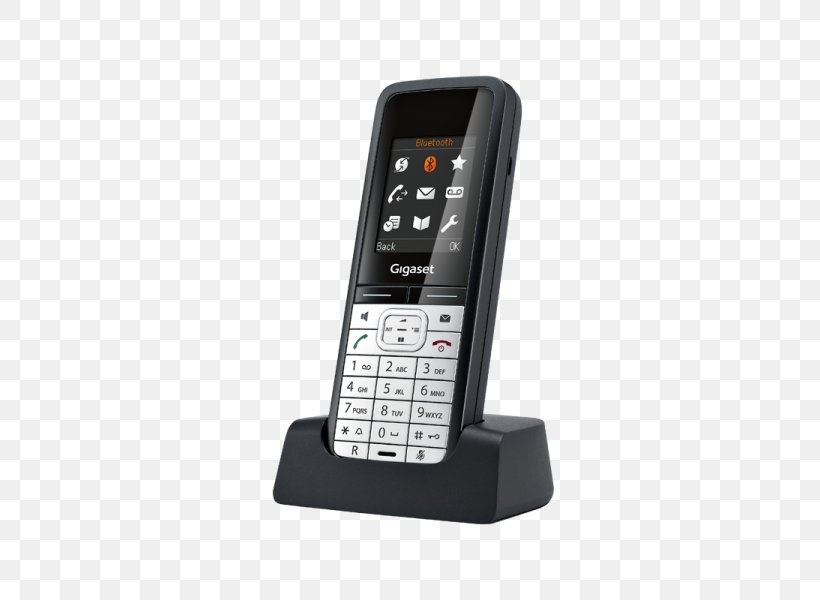 Gigaset Communications Digital Enhanced Cordless Telecommunications IP-DECT Voice Over IP Telephone, PNG, 600x600px, Gigaset Communications, Answering Machine, Business Telephone System, Communication Device, Cordless Telephone Download Free
