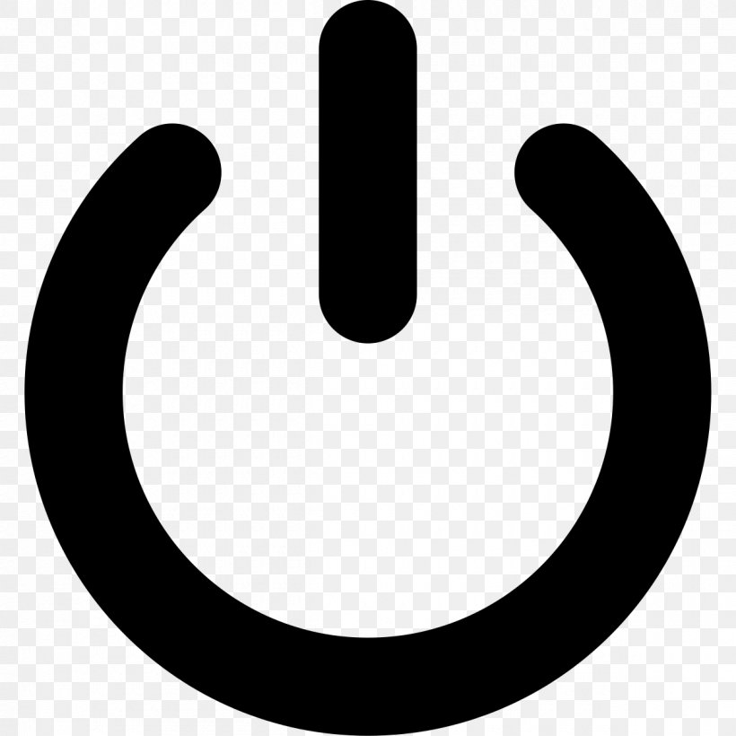 Power Symbol, PNG, 1200x1200px, Power Symbol, Black And White, Button, Electrical Switches, Finger Download Free