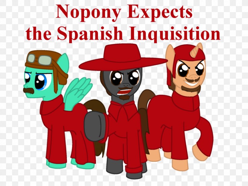The Spanish Inquisition Pony Croolik, PNG, 1024x768px, Spanish Inquisition, Cartoon, Croolik, Deviantart, Drawing Download Free