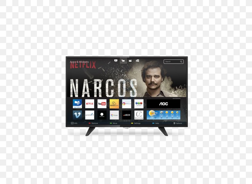 AOC LE-S5970 LED-backlit LCD AOC International Smart TV Ultra-high-definition Television, PNG, 600x600px, 4k Resolution, Ledbacklit Lcd, Advertising, Aoc International, Brand Download Free