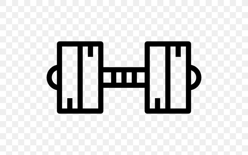 Dumbbell Fitness Centre Exercise Clip Art, PNG, 512x512px, Dumbbell, Area, Black And White, Brand, Exercise Download Free