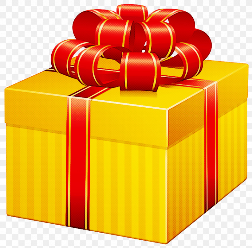Present Yellow Ribbon Gift Wrapping Material Property, PNG, 850x836px, Present, Gift Wrapping, Material Property, Ribbon, Yellow Download Free