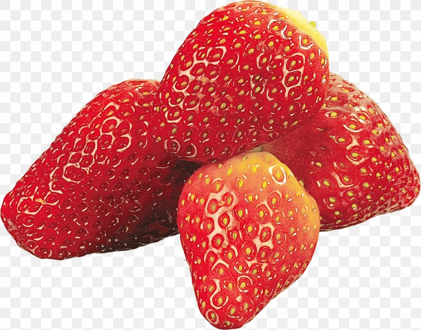 Strawberry, PNG, 3120x2447px, Watercolor, Accessory Fruit, Berry, Food, Fruit Download Free