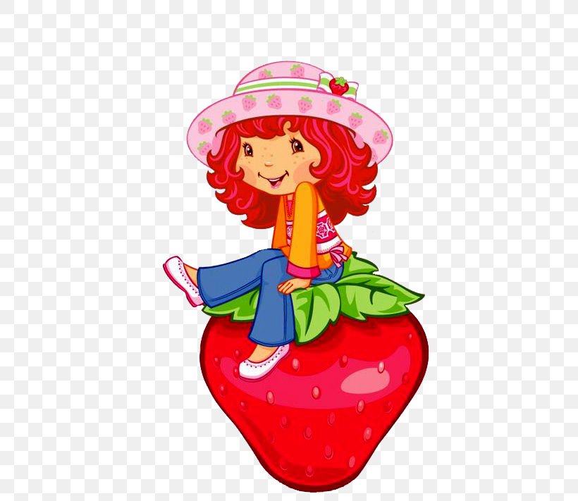 Strawberry Shortcake Wall Decal Crêpes Suzette, PNG, 612x711px, Shortcake, Christmas Ornament, Crepes Suzette, Doll, Fictional Character Download Free
