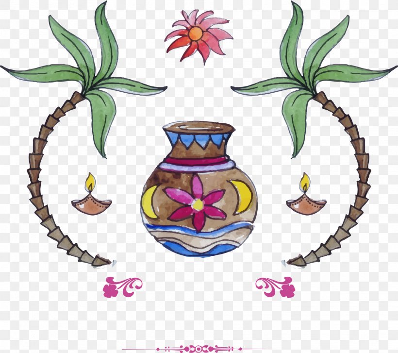 Thai Pongal Thanksgiving Makar Sankranti Wish, PNG, 1912x1697px, Thai Pongal, Diwali, Drinkware, Festival, Flower Download Free