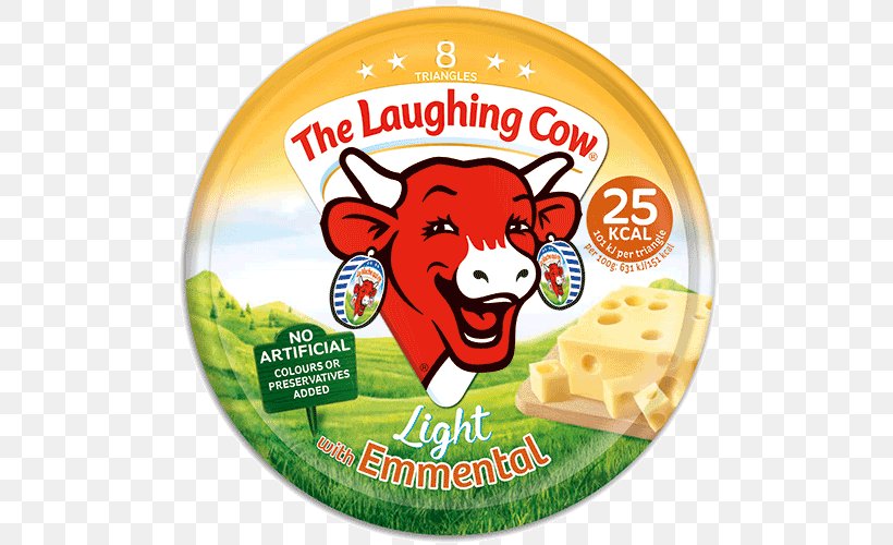 The Laughing Cow Milk Cream Blue Cheese, PNG, 500x500px, Laughing Cow, Blue Cheese, Cattle, Cheese, Cheese Spread Download Free