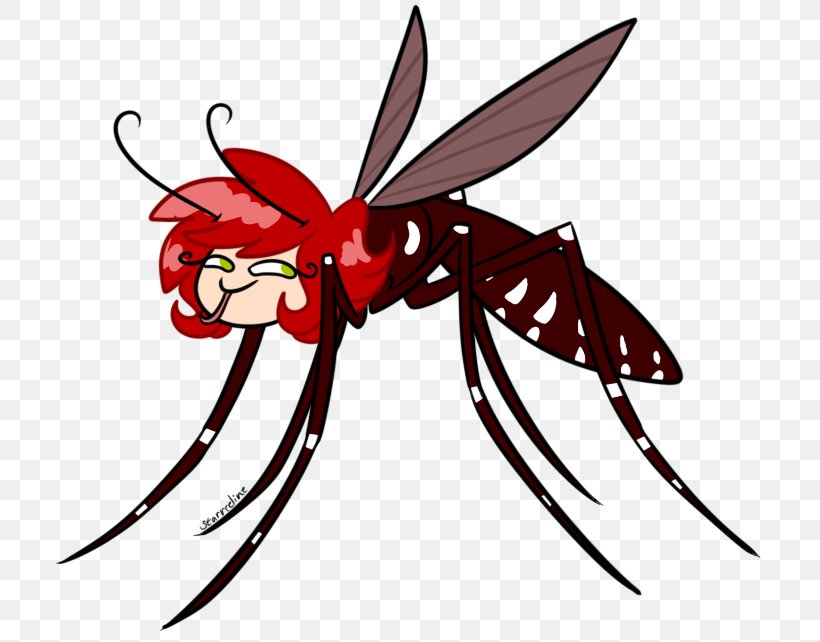 Mosquito Insect Pollinator Cartoon Clip Art, PNG, 726x642px, Mosquito, Arthropod, Artwork, Cartoon, Character Download Free