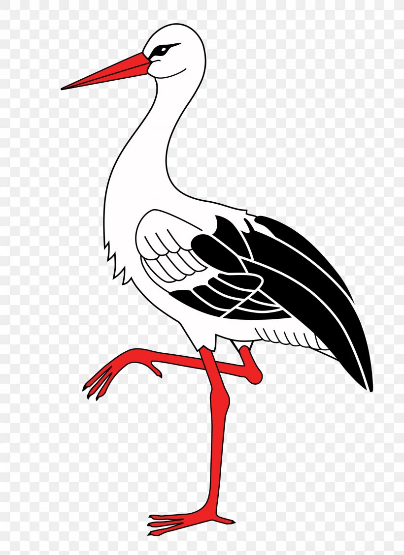 White Stork Bird Wader Bergenhusen Beak, PNG, 2000x2752px, White Stork, Art, Beak, Bird, Black And White Download Free