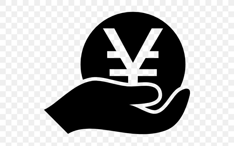 Currency Symbol Japanese Yen Yen Sign Money, PNG, 512x512px, Currency Symbol, Black And White, Brand, Coin, Commerce Download Free