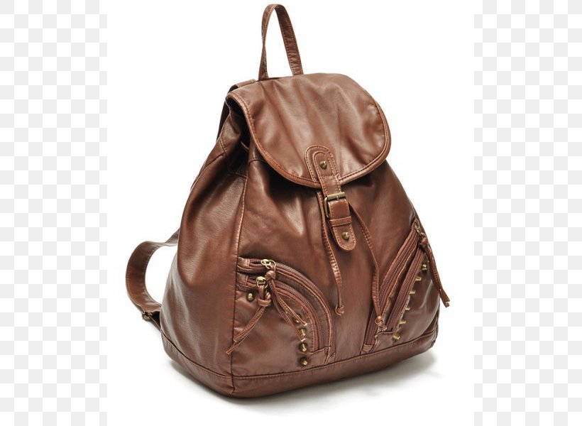 Handbag Leather Backpack Rivet Brown, PNG, 600x600px, Handbag, Backpack, Bag, Brown, Caramel Color Download Free