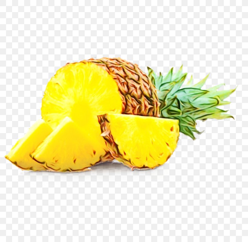 Pineapple, PNG, 800x800px, Watercolor, Ananas, Food, Fruit, Paint Download Free