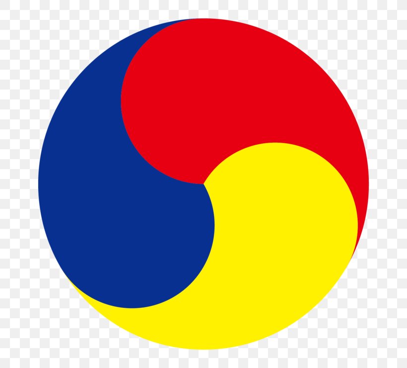 Taegeuk Symbol South Korea Trois Talents, PNG, 740x740px, Taegeuk, Area, Art, Deviantart, Flag Of South Korea Download Free