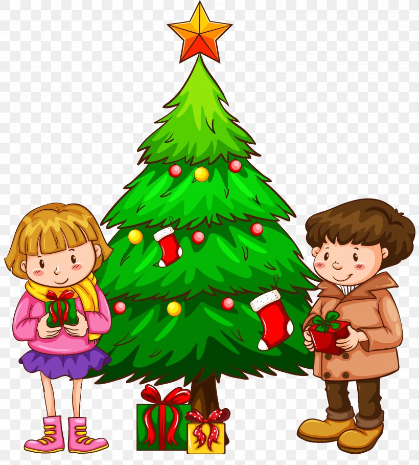 Christmas Tree Drawing, PNG, 4878x5408px, Christmas, Christmas Decoration, Christmas Ornament, Christmas Tree, Conifer Download Free