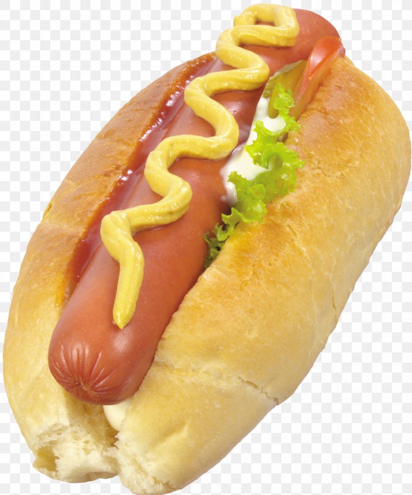 Hot Dog Fast Food Hamburger Vienna Sausage, PNG, 1596x1915px, Hot Dog, American Food, Bockwurst, Bratwurst, Bread Download Free