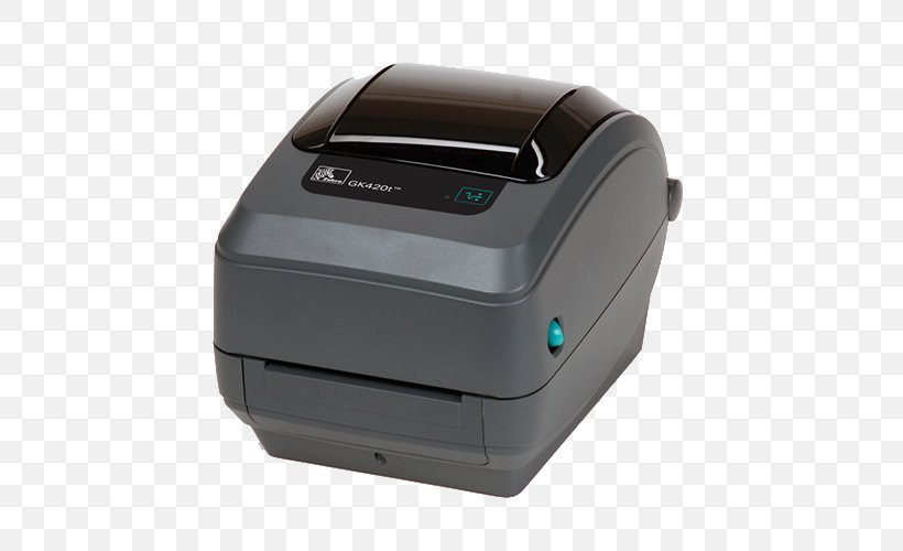Label Printer Thermal-transfer Printing Zebra Technologies, PNG, 500x500px, Label Printer, Barcode, Barcode Printer, Dots Per Inch, Electronic Device Download Free