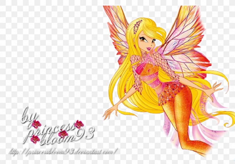 Stella Bloom Musa Fairy, PNG, 1024x717px, Watercolor, Cartoon, Flower, Frame, Heart Download Free