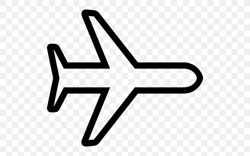 Airplane, PNG, 512x512px, Airplane, Area, Black And White, Symbol, Technology Download Free