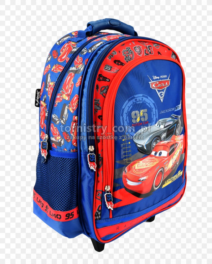 Backpack Jackson Storm Lightning McQueen Cars Bag, PNG, 868x1080px, Backpack, Bag, Baggage, Blue, Cars Download Free