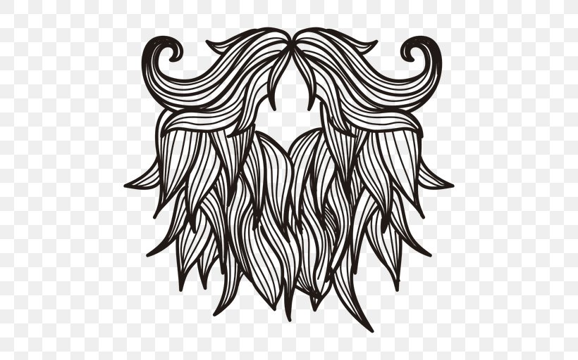 Beard Drawing, PNG, 512x512px, Beard, Artwork, Black And White, Coloring Book, Drawing Download Free