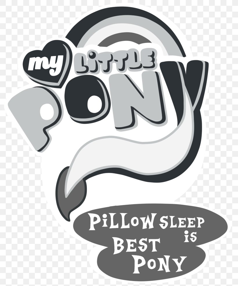 Logo Brand Pony, PNG, 811x985px, Logo, Black And White, Brand, Label, My Little Pony Download Free