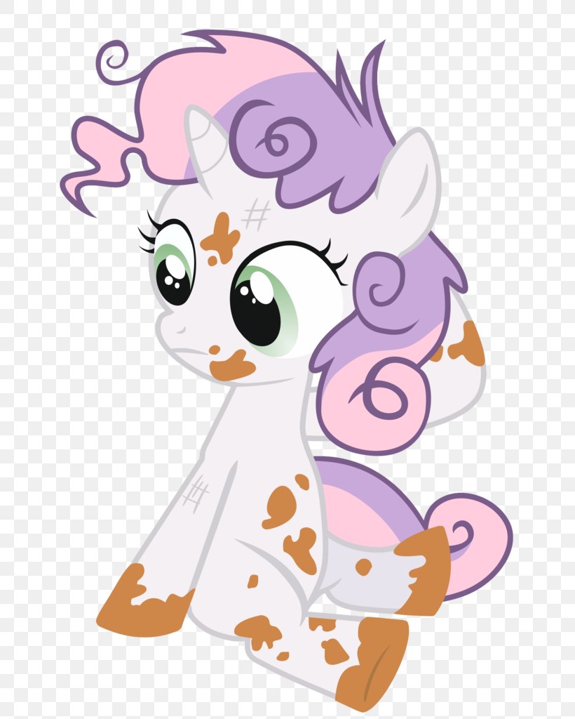 My Little Pony: Friendship Is Magic Fandom Sweetie Belle Clip Art, PNG, 677x1024px, Watercolor, Cartoon, Flower, Frame, Heart Download Free