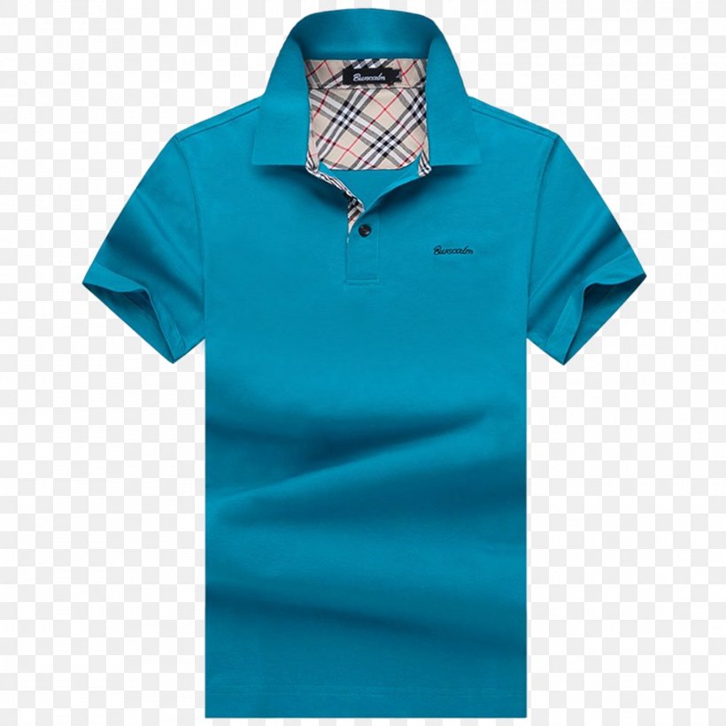 T-shirt Polo Shirt Sleeve Collar Shop, PNG, 1500x1500px, Tshirt, Aqua, Azure, Blue, Brand Download Free