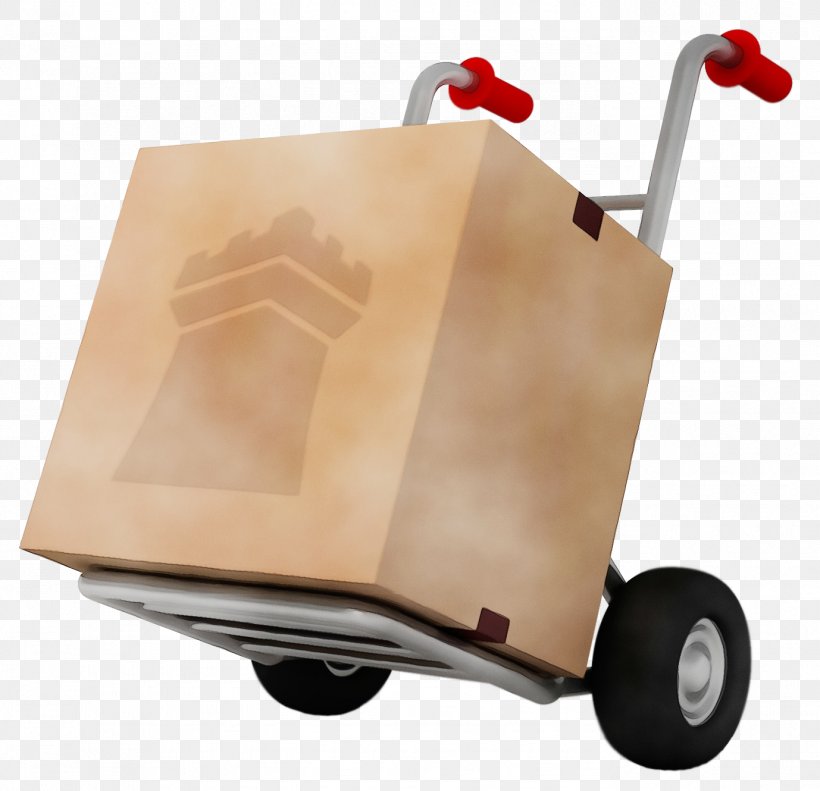 Vehicle Transport Rolling Wheel Cart, PNG, 1378x1330px, Watercolor, Beige, Cart, Package Delivery, Paint Download Free