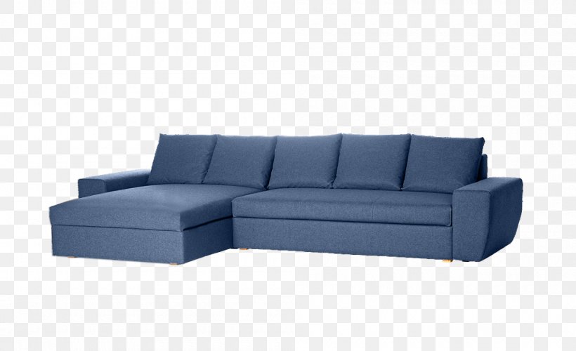 Couch Sofa Bed Furniture Chaise Longue Comfort, PNG, 1000x610px, Couch, Bed, Chaise Longue, Cobalt, Cobalt Blue Download Free