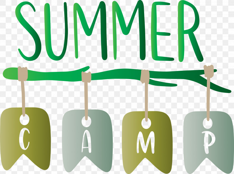 Summer Camp, PNG, 2999x2233px, Summer Camp, Green, Line, Logo, M Download Free