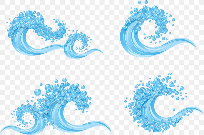 Wave Clip Art, PNG, 2445x1616px, Wave, Aqua, Blue, Drawing, Fish Download Free