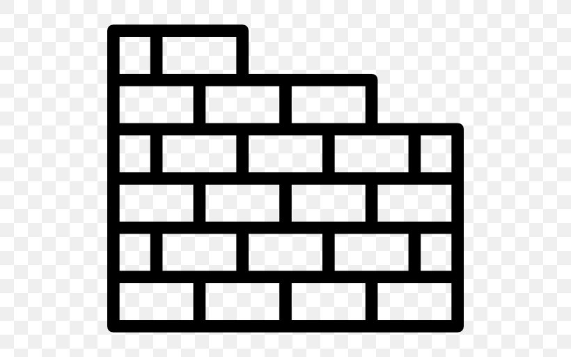 Brick Building Drywall House, PNG, 512x512px, Brick, Adobe, Architectural Engineering, Area, Black And White Download Free