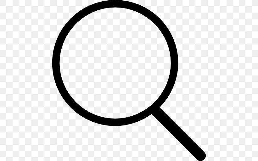 Download, PNG, 512x512px, Magnifying Glass, Black, Black And White, Ios 7, Search Box Download Free