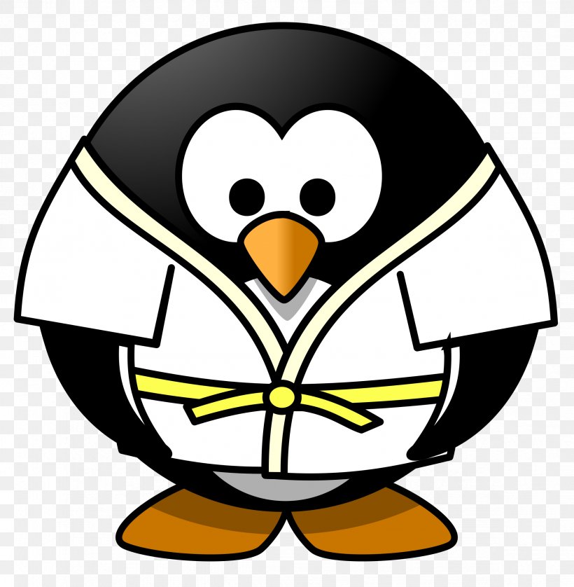 Penguin Judo Sport Clip Art, PNG, 2347x2400px, Penguin, Artwork, Beak, Bird, Flightless Bird Download Free