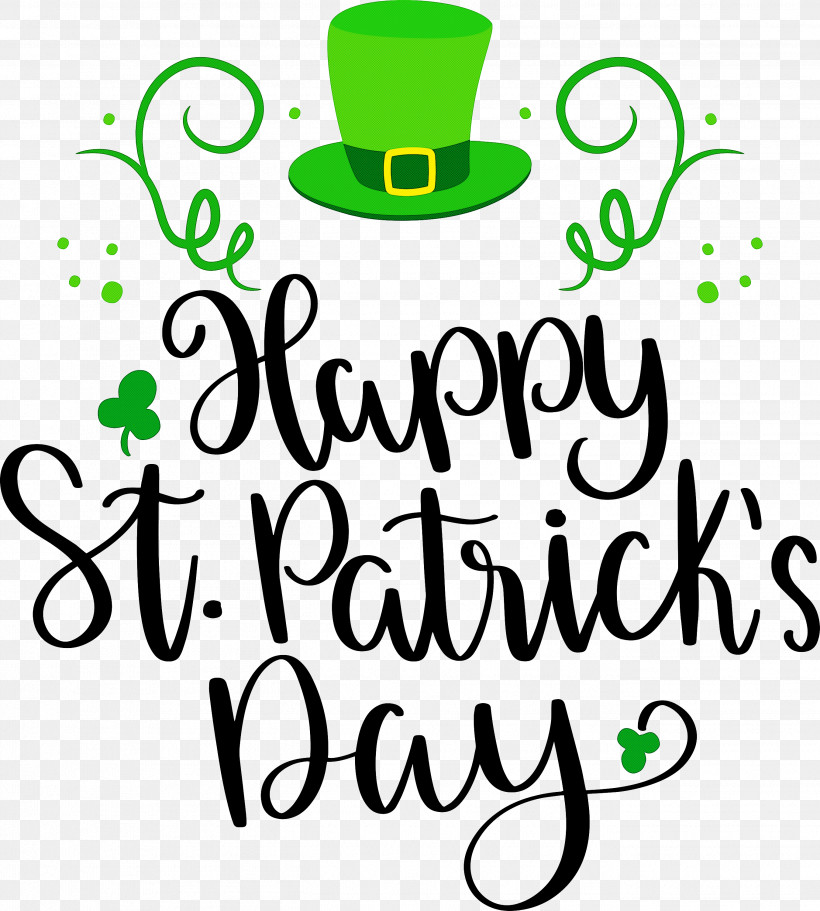 St Patricks Day, PNG, 2698x3000px, St Patricks Day, Behavior, Calligraphy, Flower, Green Download Free