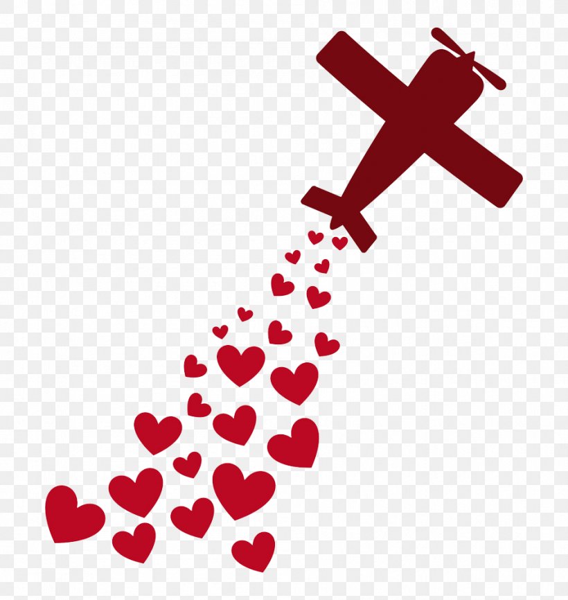 Airplane Love Heart Romance, PNG, 946x1000px, Watercolor, Cartoon, Flower, Frame, Heart Download Free