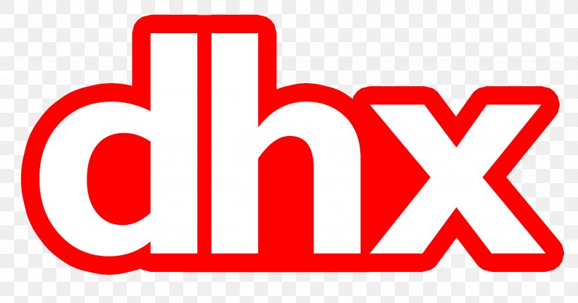 DHX Media Logo Television Cookie Jar Group, PNG, 2472x1297px, Dhx Media, Animation, Area, Brand, Children S Television Series Download Free