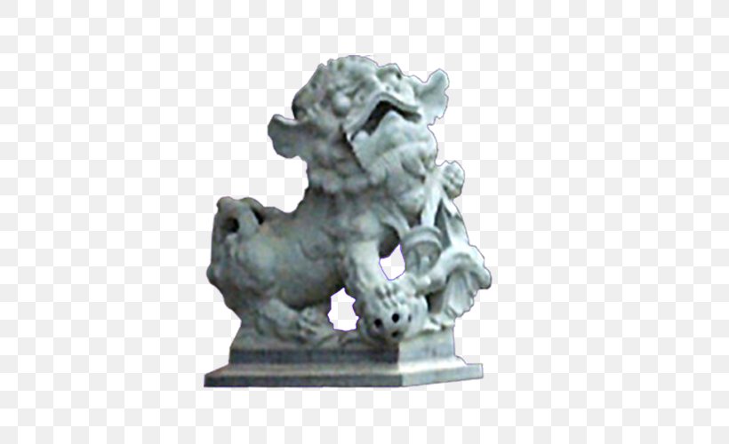 Lion Stone Sculpture, PNG, 500x500px, Lion, Chinese Guardian Lions, Classical Sculpture, Figurine, Monument Download Free