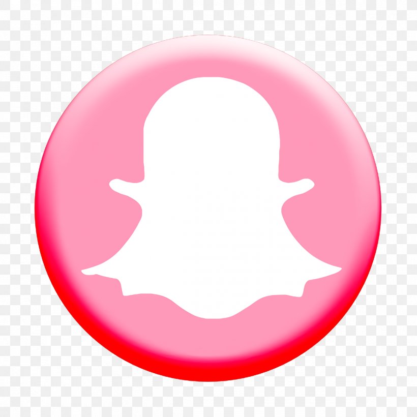 Media Icon Rs Icon Snapchat Icon, PNG, 1162x1162px, Media Icon, Logo, Material Property, Oval, Pink Download Free