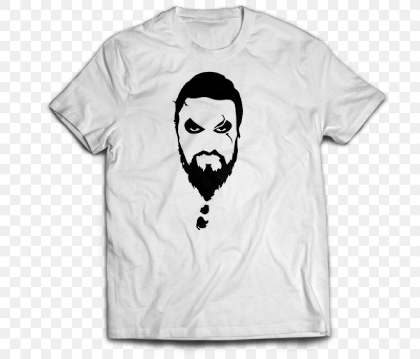 T-shirt Khal Drogo Clothing Etsy, PNG, 700x700px, Tshirt, Beard, Black, Brand, Clothing Download Free