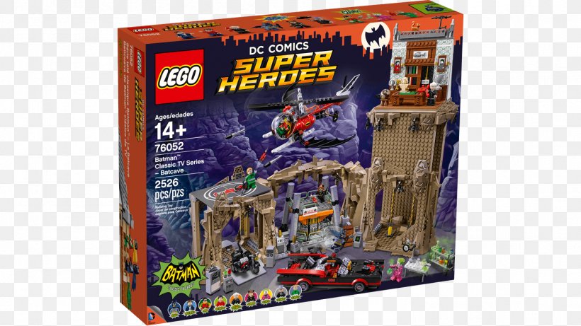 LEGO 76052 DC Comics Super Heroes Batman Classic TV Series, PNG, 1488x837px, Batcave, Batcomputer, Batcopter, Batman, Batmobile Download Free