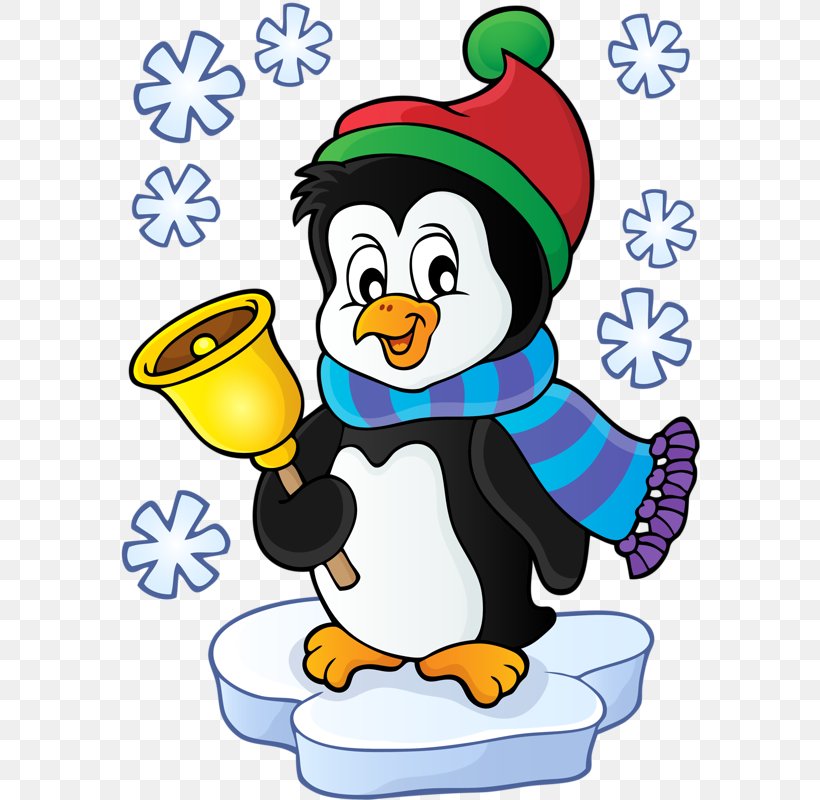 Penguin Christmas Royalty-free Clip Art, PNG, 581x800px, Penguin, Artwork, Beak, Bird, Cartoon Download Free